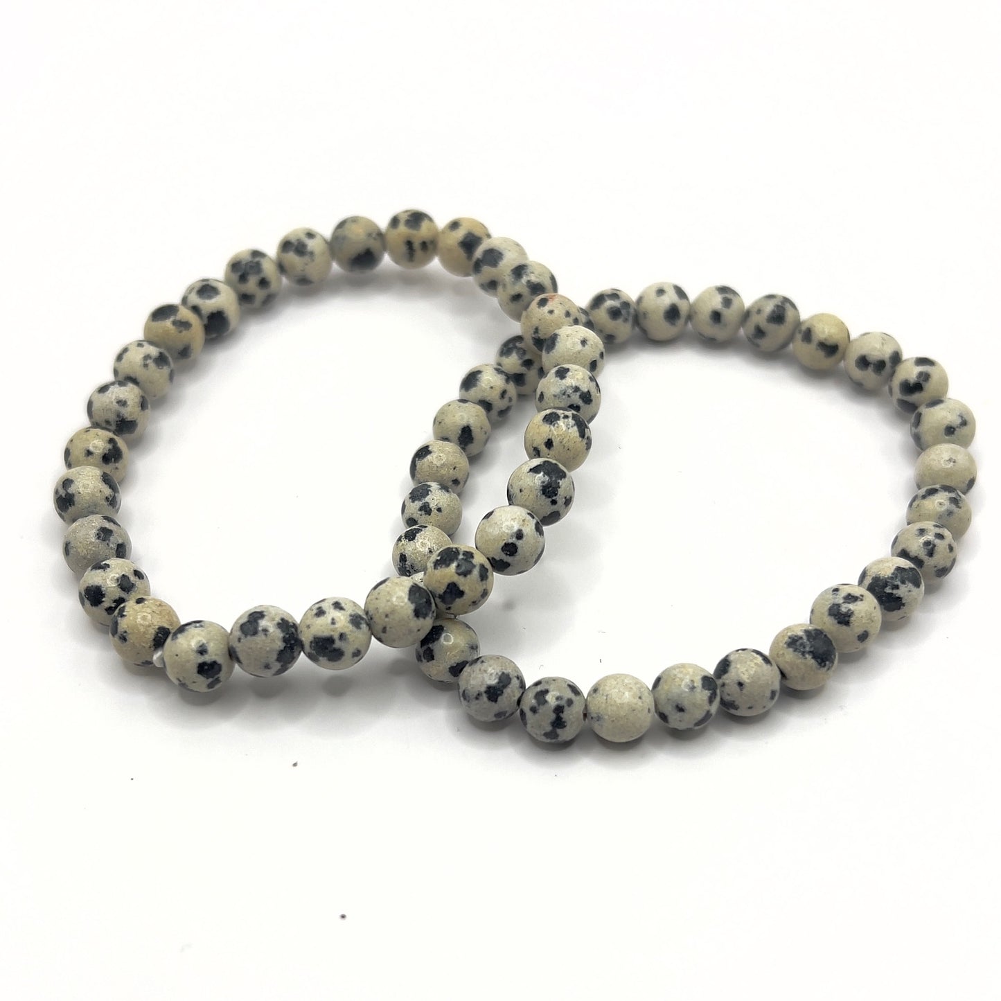 Dalmation Jasper Bracelet, small beads