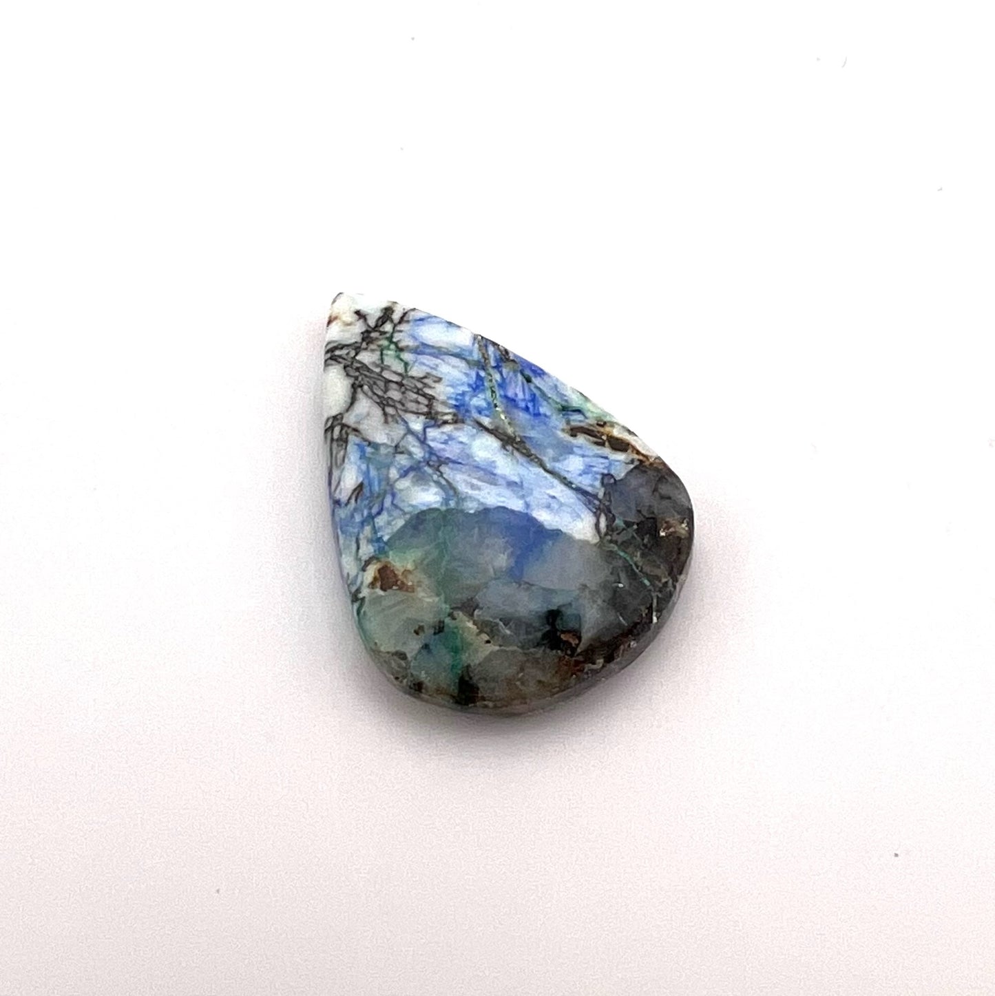 Turquoise and Azurite, 25.79 carats, 5g