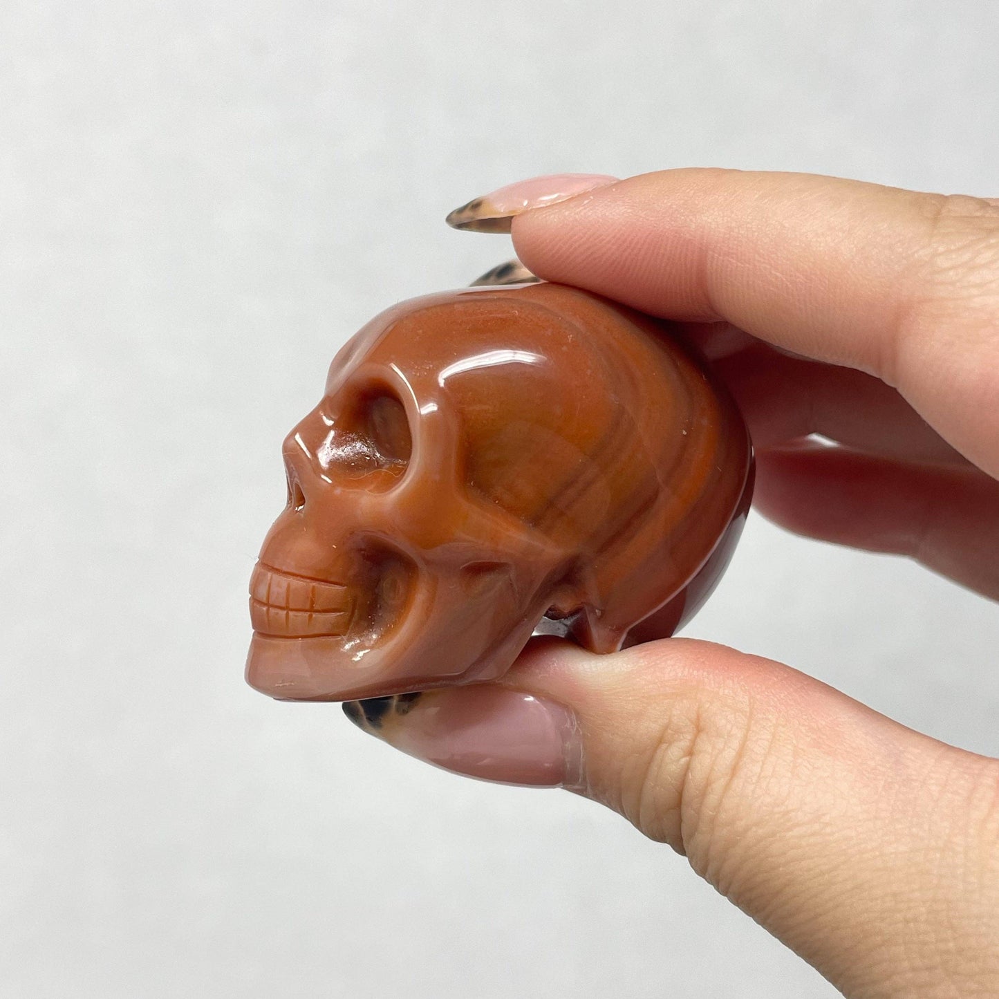 Carnelian Skull