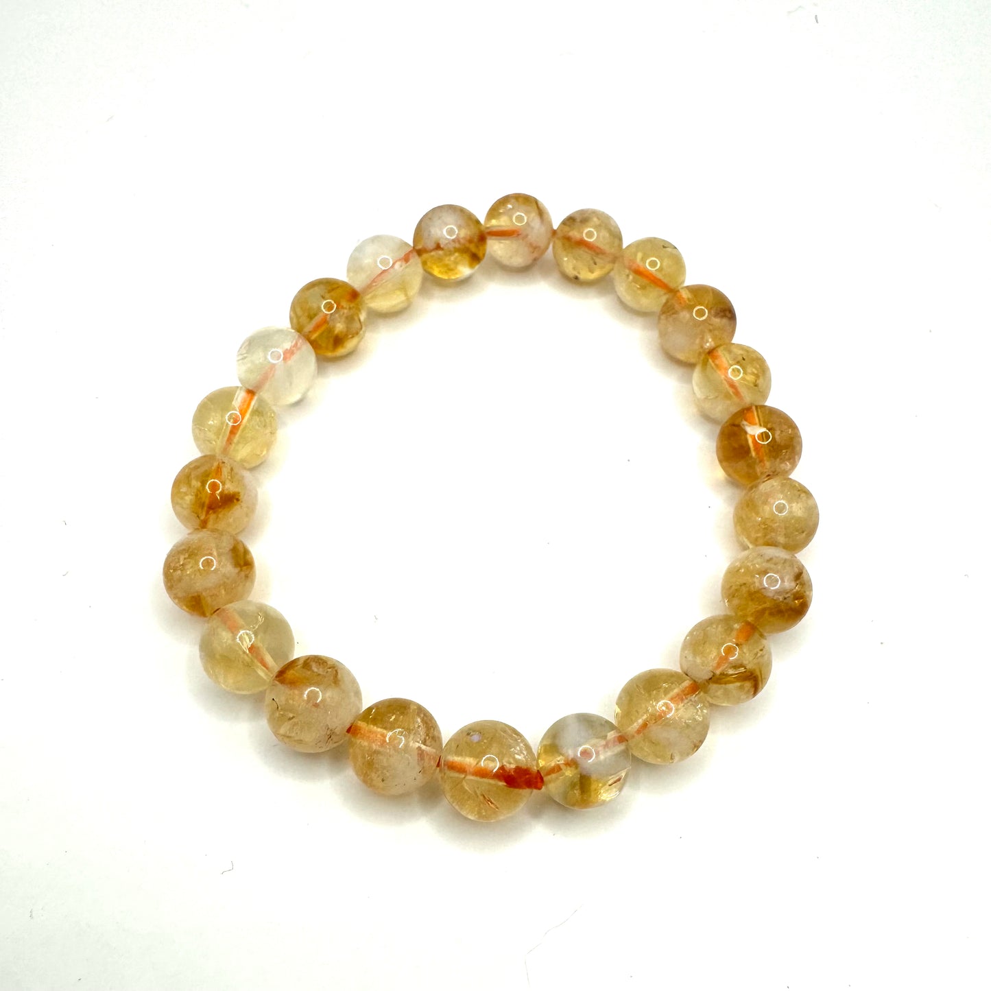 Gemstone 8 mm Round Bracelets