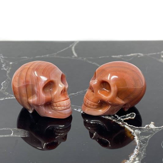 Carnelian Skull