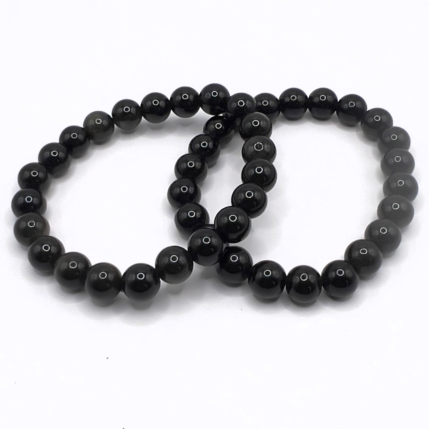 Gold Sheen Obsidian Bracelet