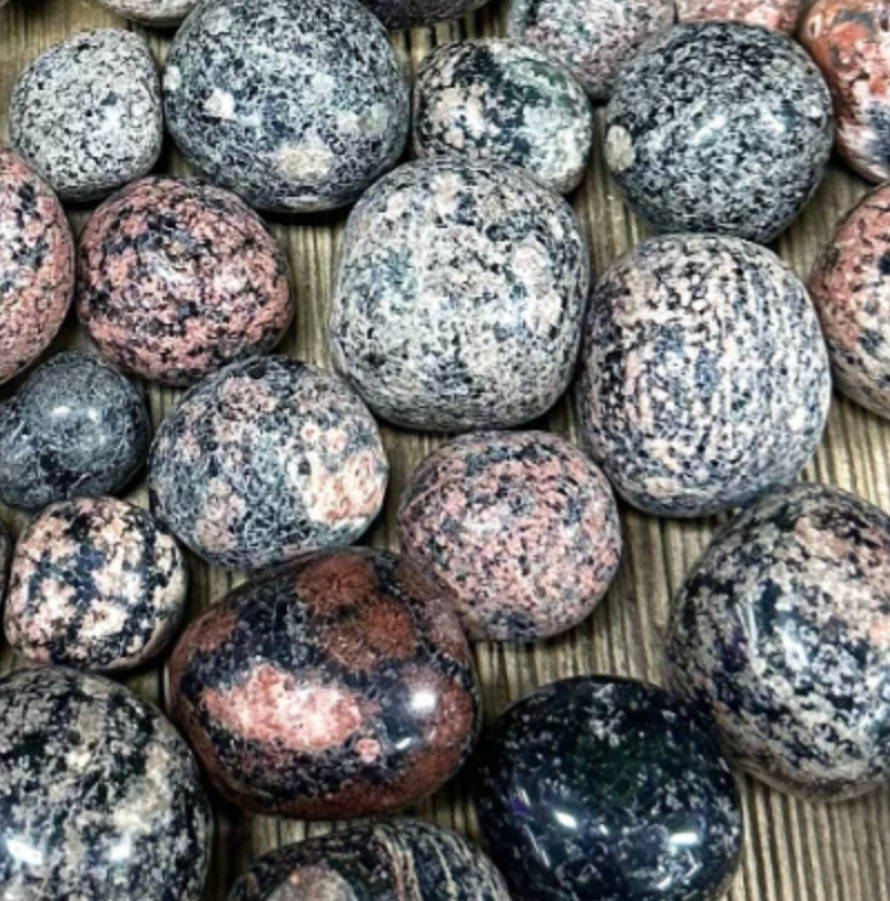 Natural Firework Obsidian Tumble