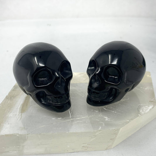 Black Obsidian Skulls