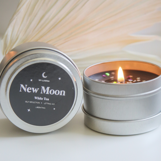 New Moon Mini Candle